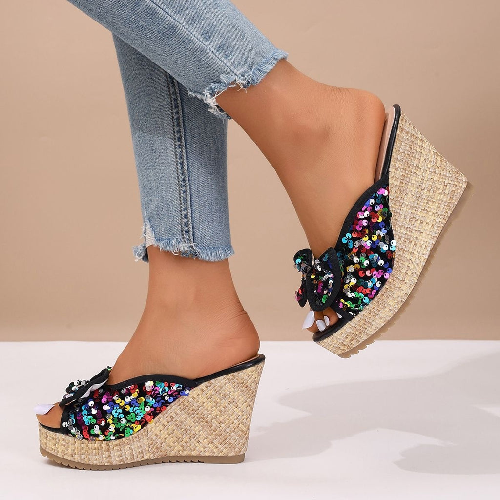 Elegante Slip-on Sandalen