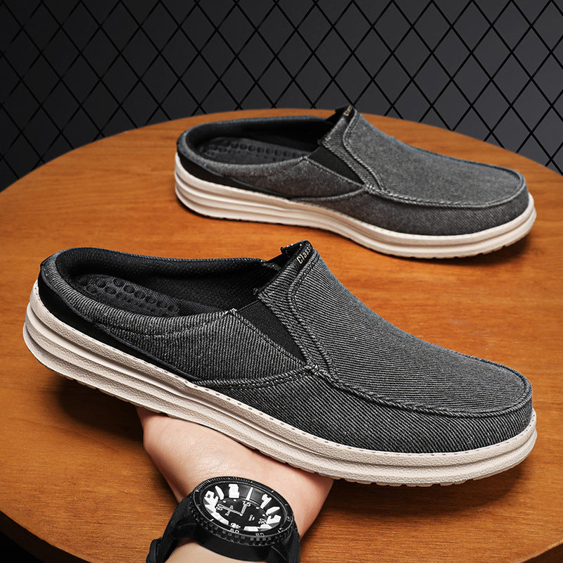 Freizeit-Slipper aus Canvas für Herren