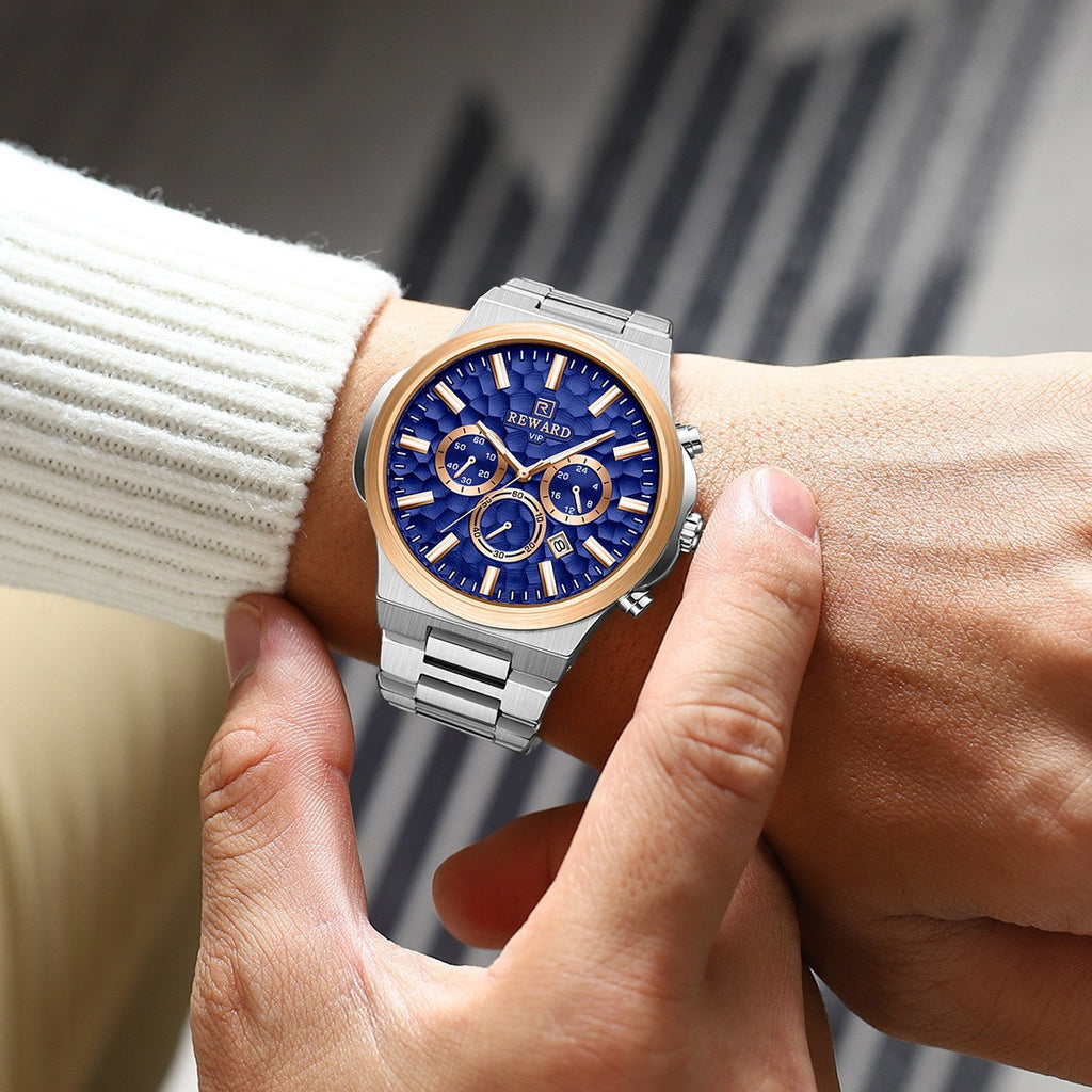 Quarz-Uhr mit Luminanz & Wasserdicht – Bild 7 | LuxeStyle