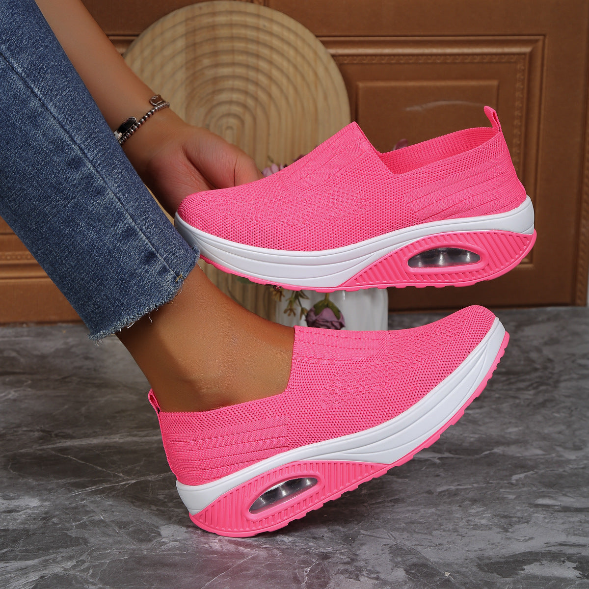 Frauensneaker mit Air-Cushion-Dämpfung