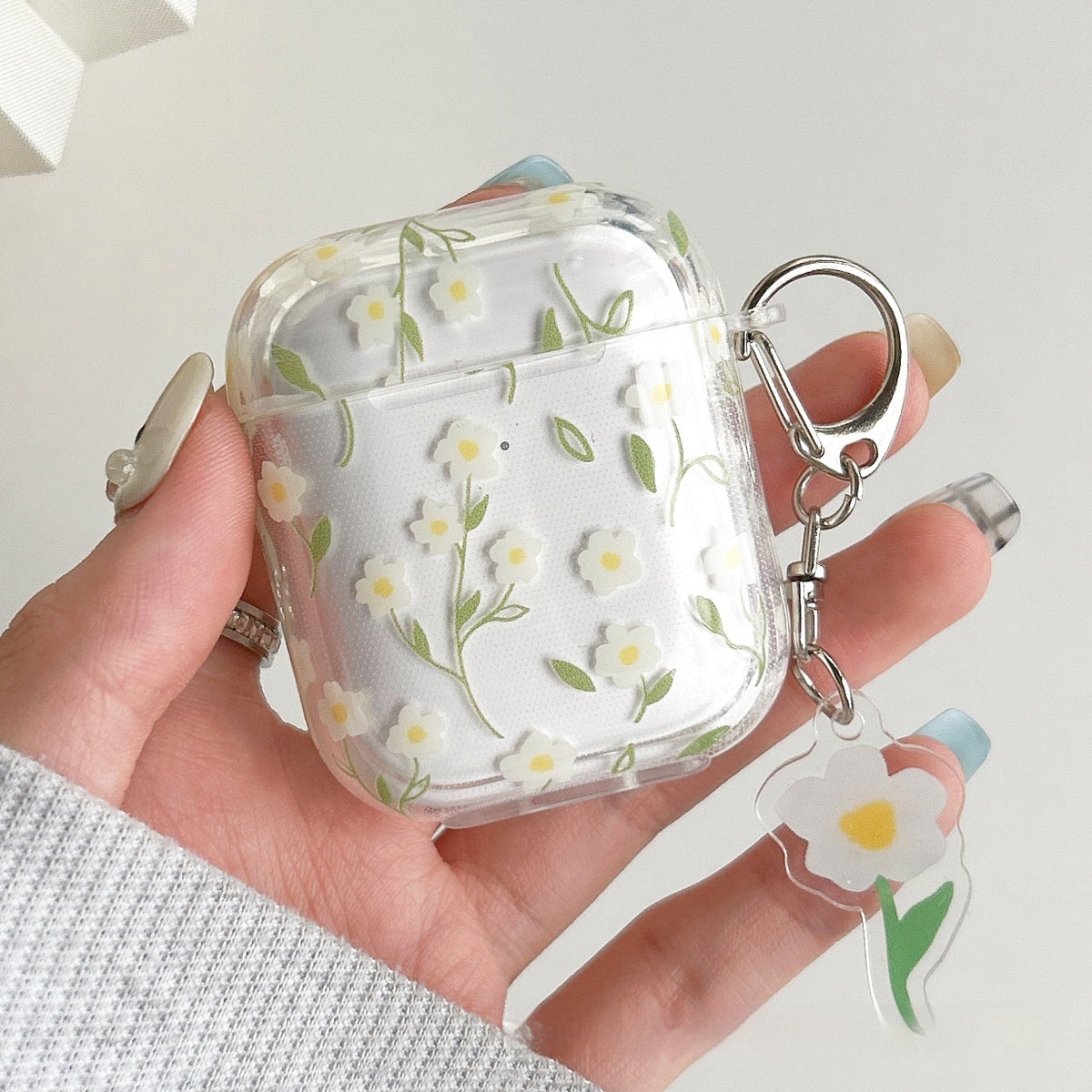 Schutzhülle für Bluetooth-Headset, Blumenmuster – Bild 3 | LuxeStyle