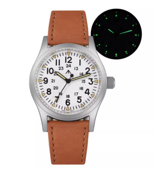 Retro-Militär-Armbanduhr
