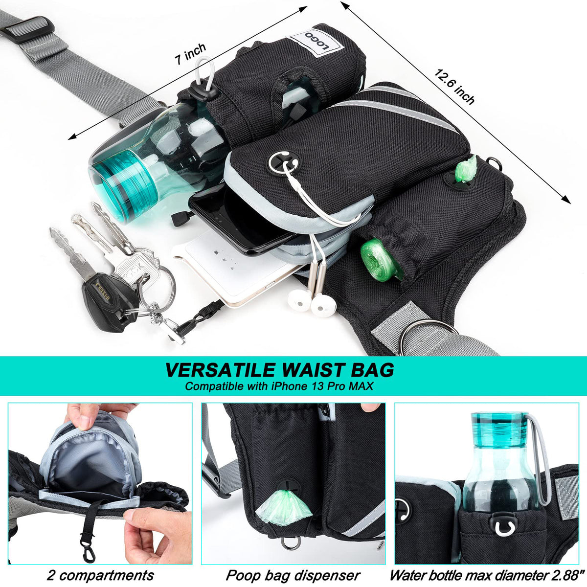 Outdoor Trainingstasche für Haustiere – Bild 2 | LuxeStyle