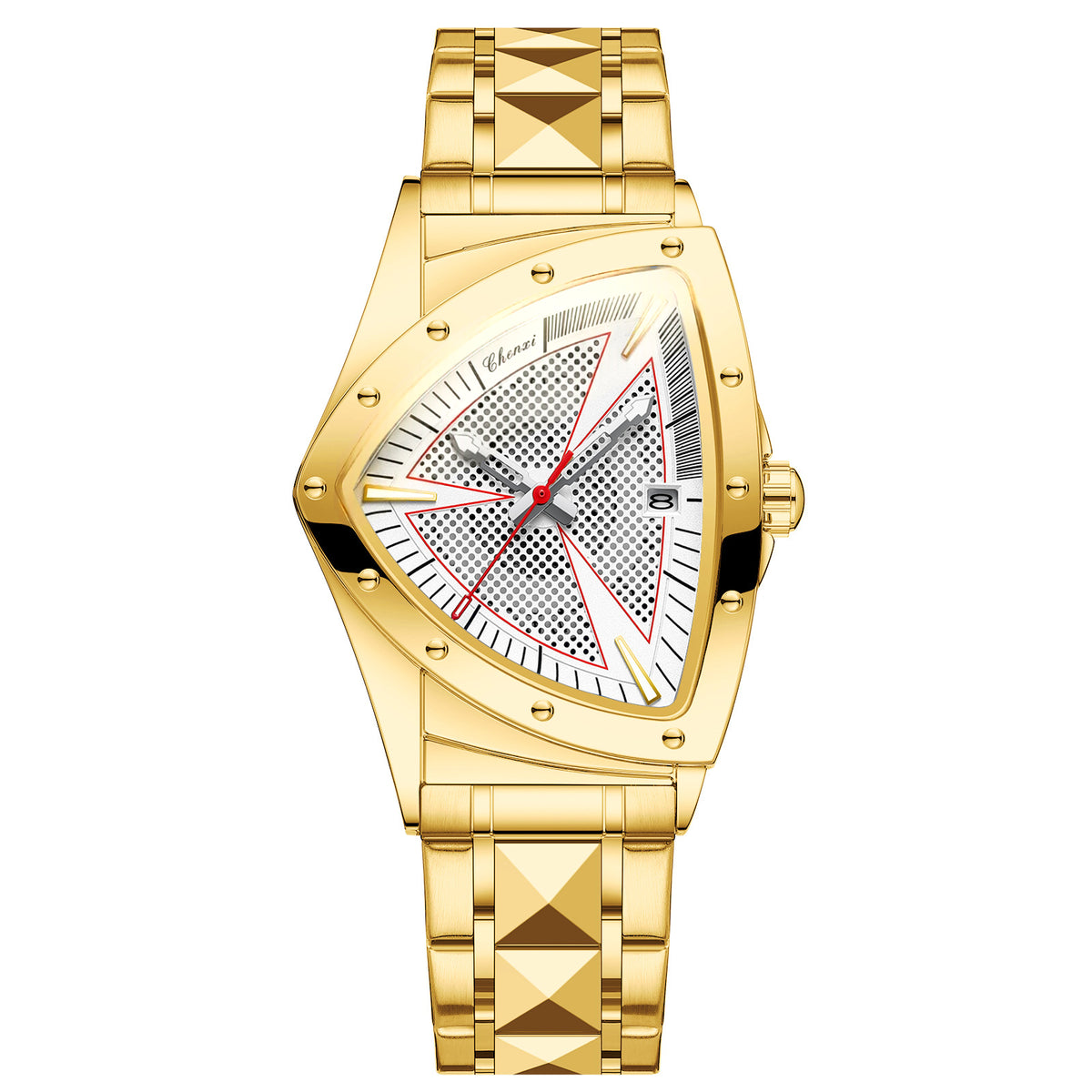Herren-Armbanduhr mit Stahlband und Quarzwerk – Bild 12 | LuxeStyle