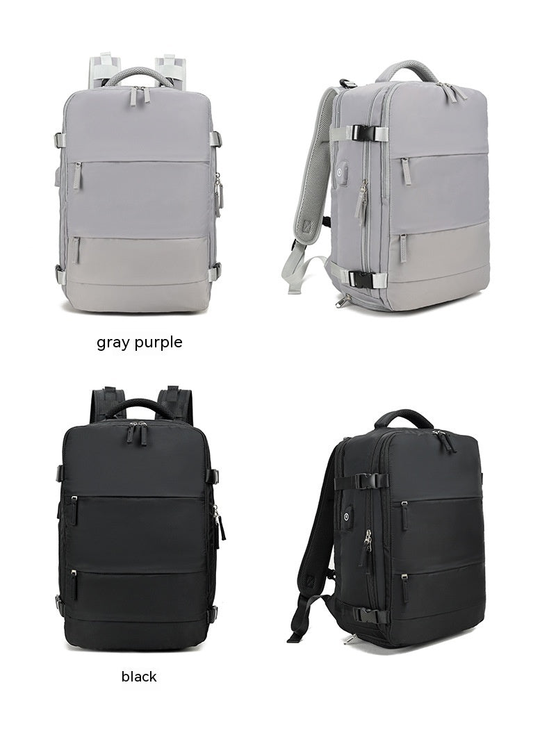 Leichter Nylon-Reiserucksack mit Nass-/Trockenfach