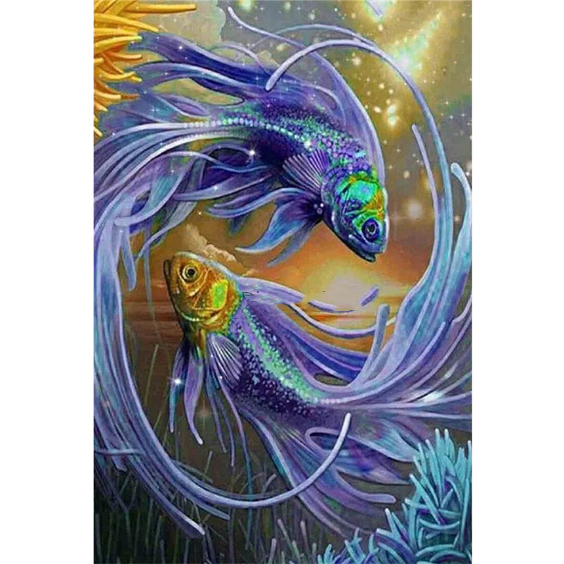 Diamond Painting: Rund- oder Quadrat-Steine