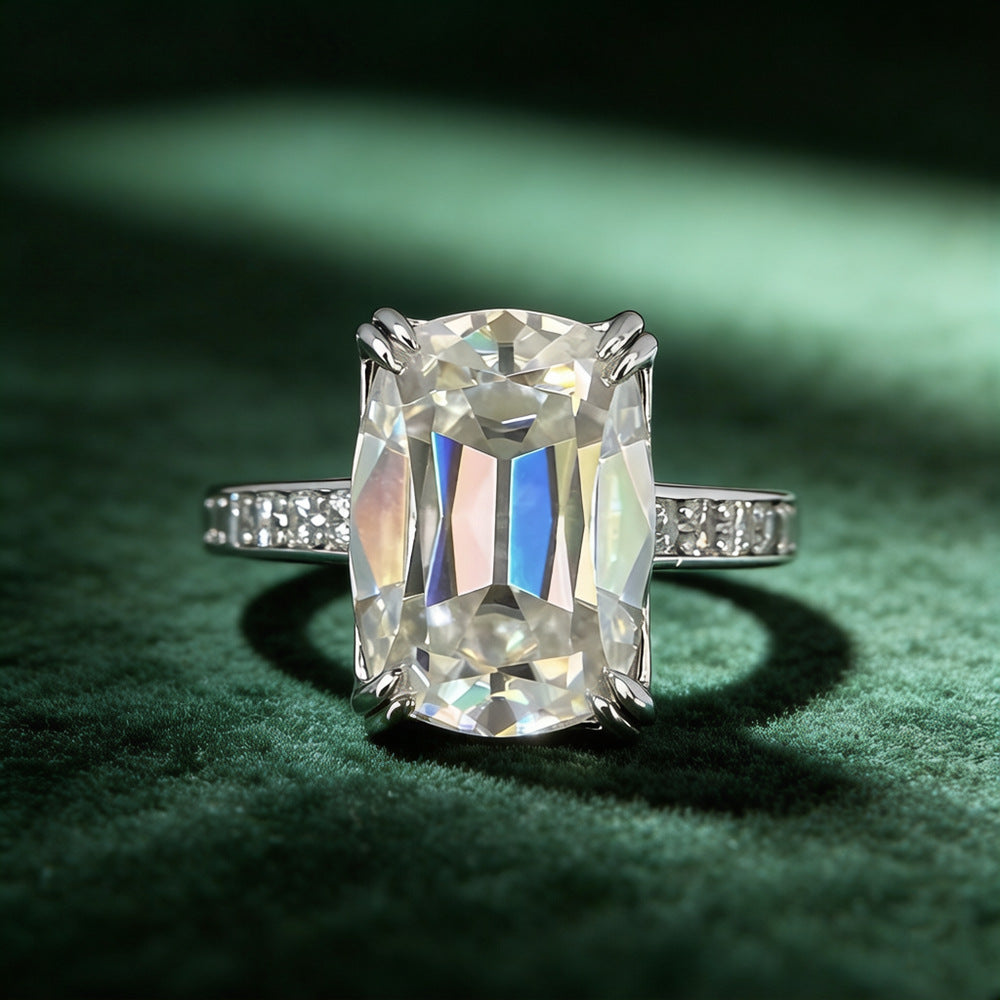 Vintage Ring mit Altschliff-Diamant & S925 Silber – Bild 2 | LuxeStyle