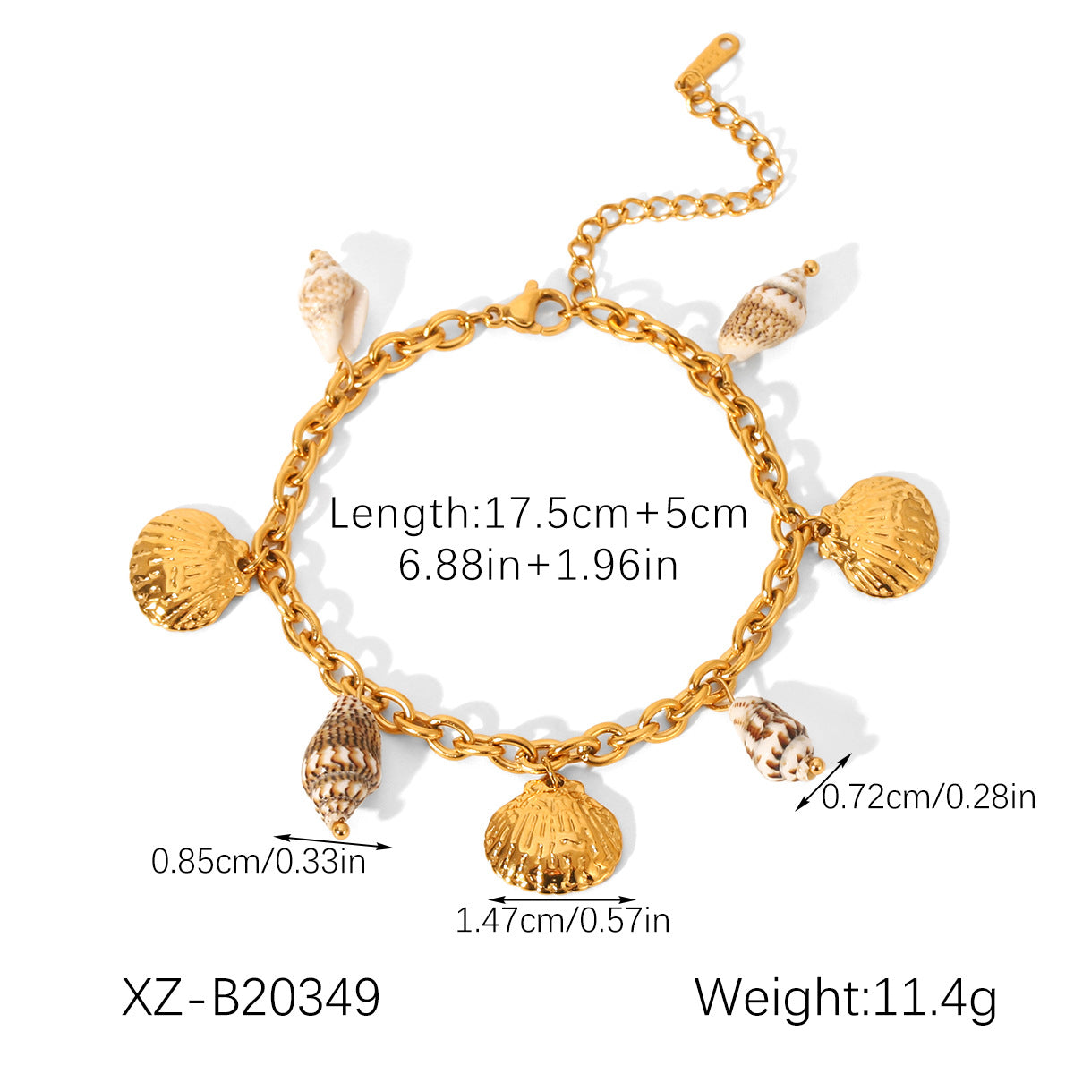 Armband mit Seestern- und Muschel-Elementen – Bild 17 | LuxeStyle