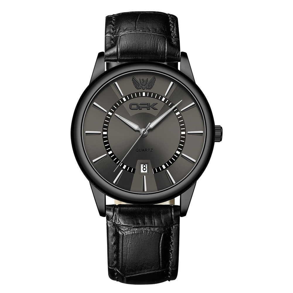 Quarz-Herrenuhr mit Datumsanzeige – Ansicht 7