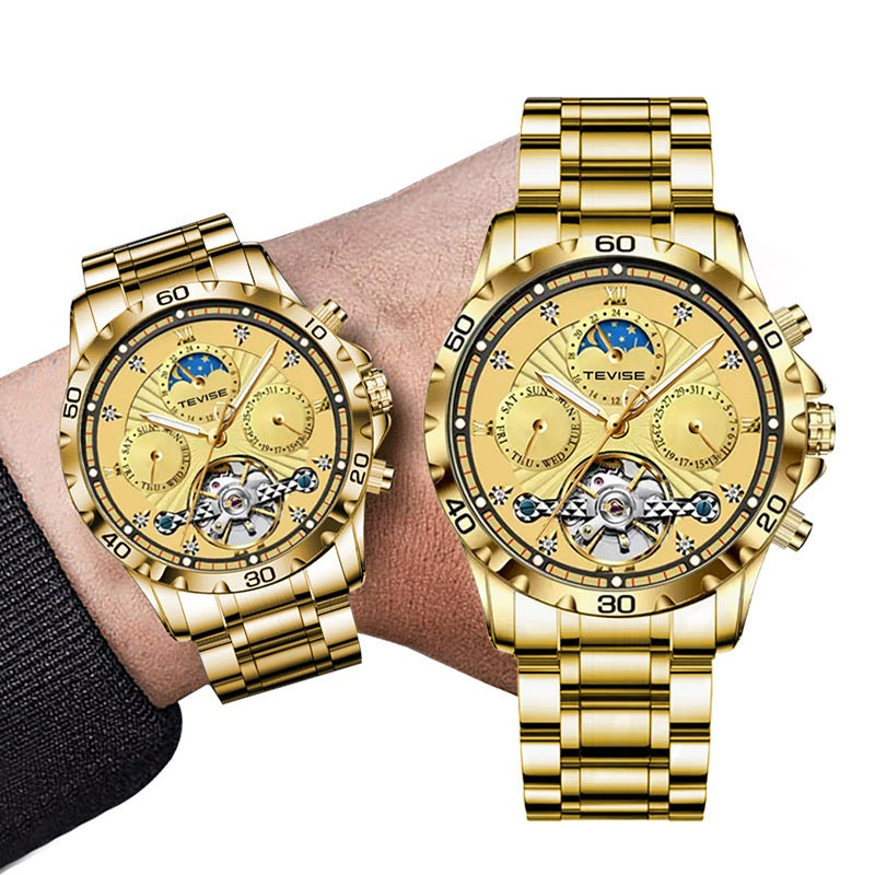 Männliche Business-Uhr mit Tourbillon
