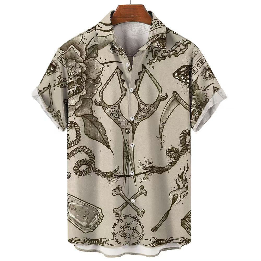 Herren-Shortsleeve-Shirt aus Hawaii