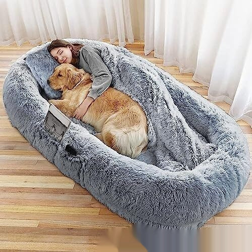 Hundesofa Queen Bed für Mensch und Tier