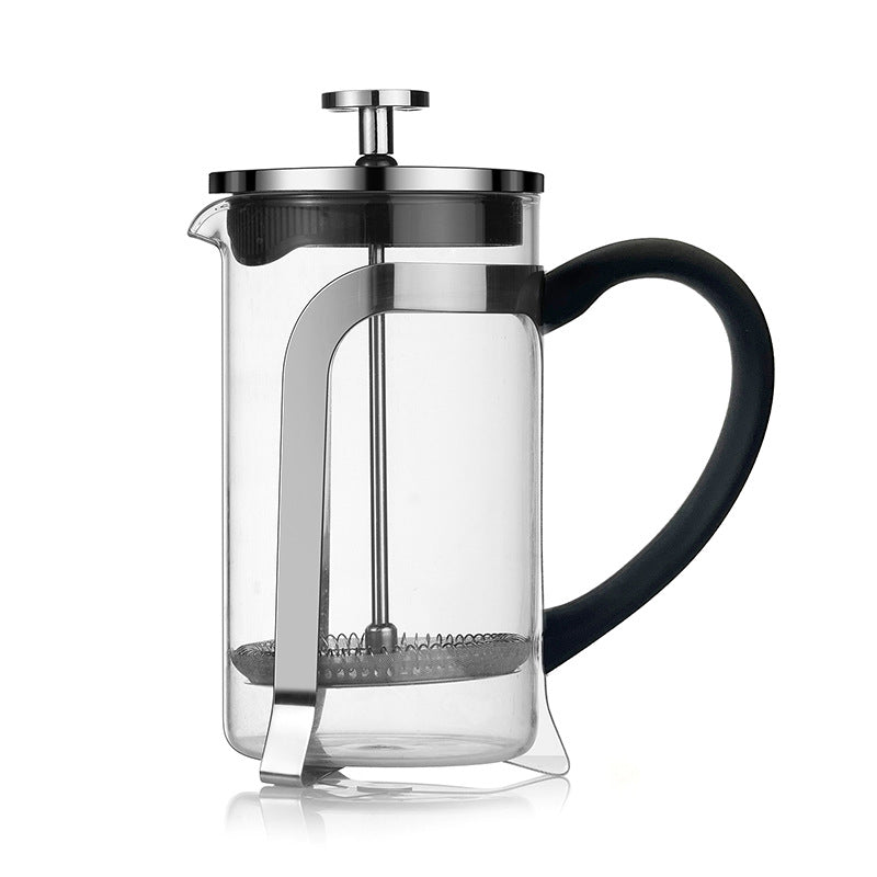 French Press Kaffeebereiter aus Borosilikatglas
