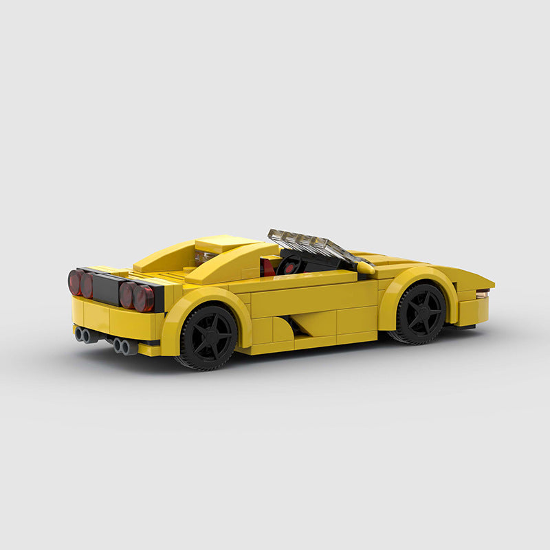 Sportrennwagen Kleinpartikel Bausteine | LuxeStyle