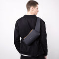 Männer Brusttasche Outdoor, ovale Form, Oxford – Bild 2 | LuxeStyle