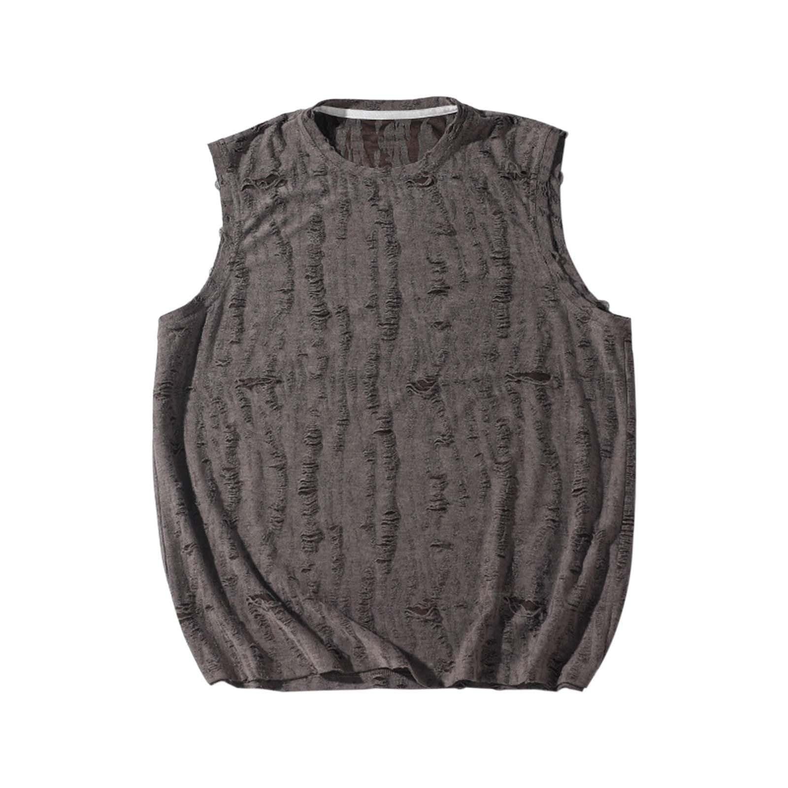 Geripptes Streetwear-Tanktop für Herren