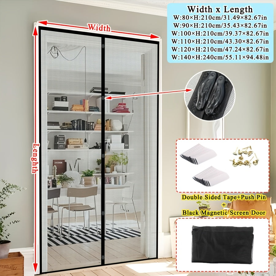 Magnetische Fliegengitter-Tür
