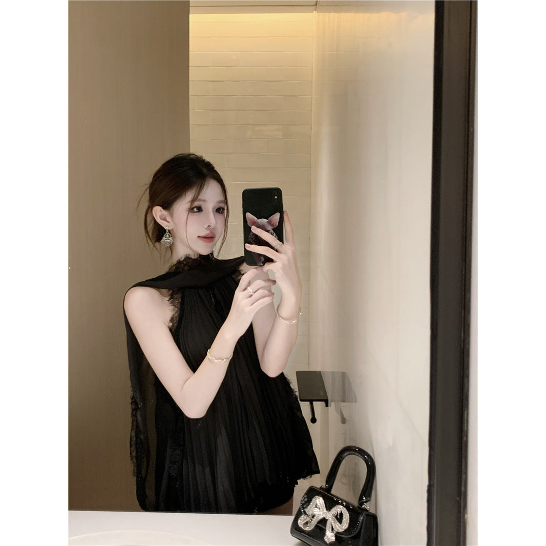 Spitzen-Camisole mit Schnürung – Ansicht 2