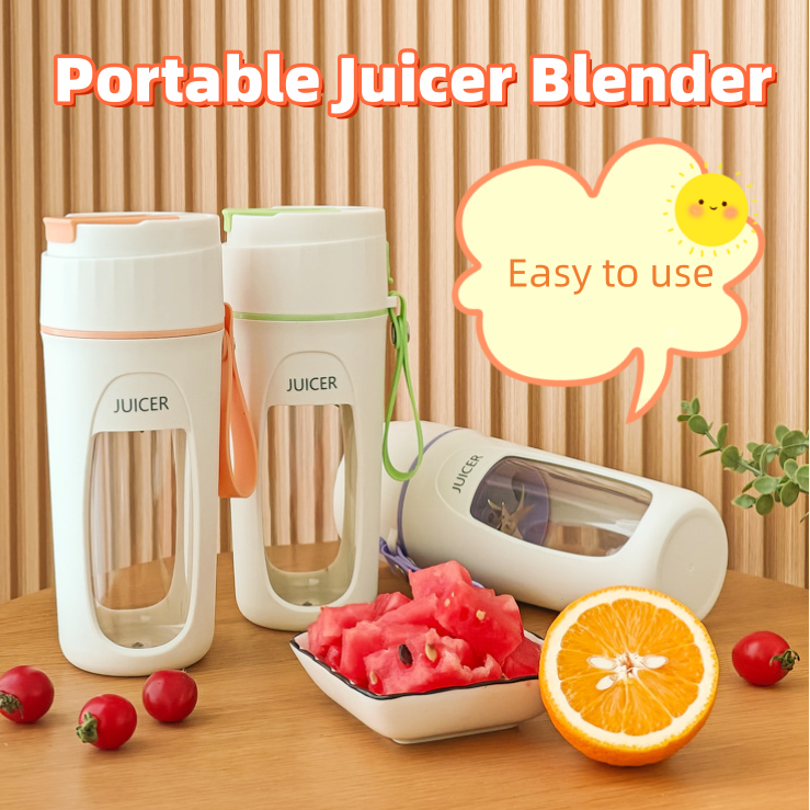 Portabler USB-Blender mit automatischem Saftbecher