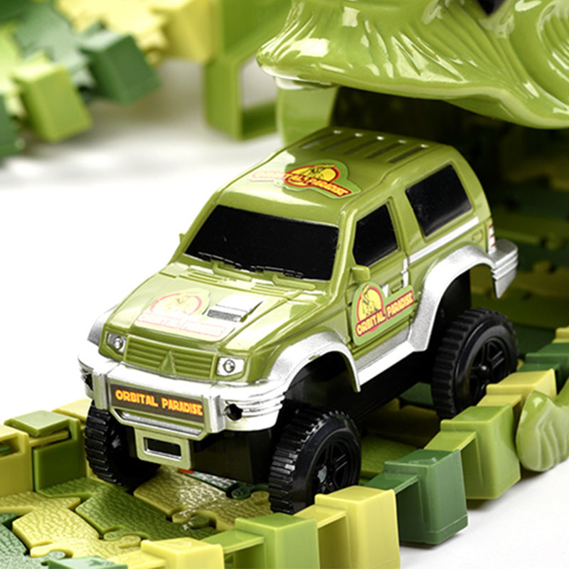Dinosaurier-Eisenbahn-Set mit Tunnel – Bild 8 | LuxeStyle