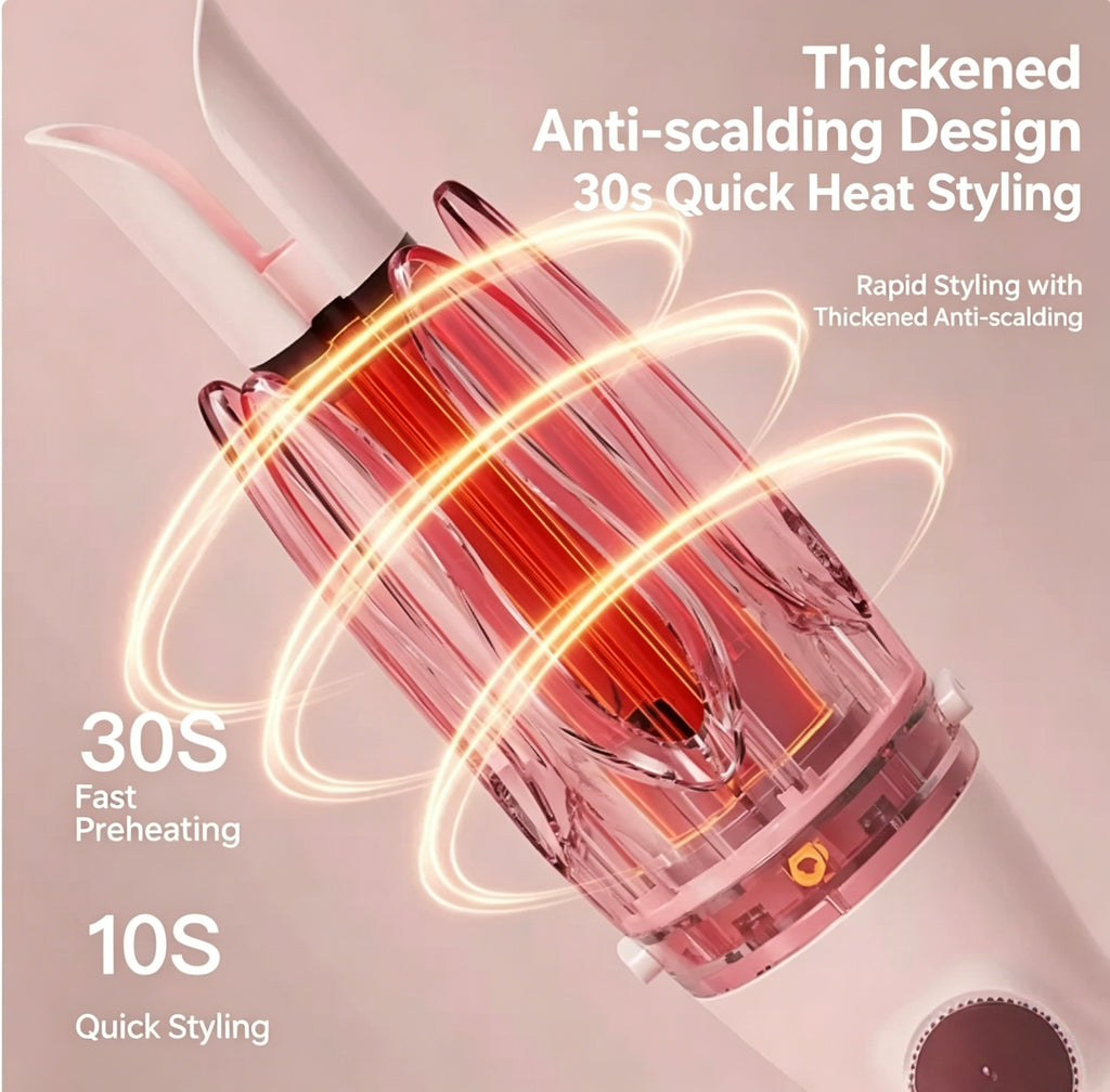 3-in-1 Lockenstab & Glätteisen