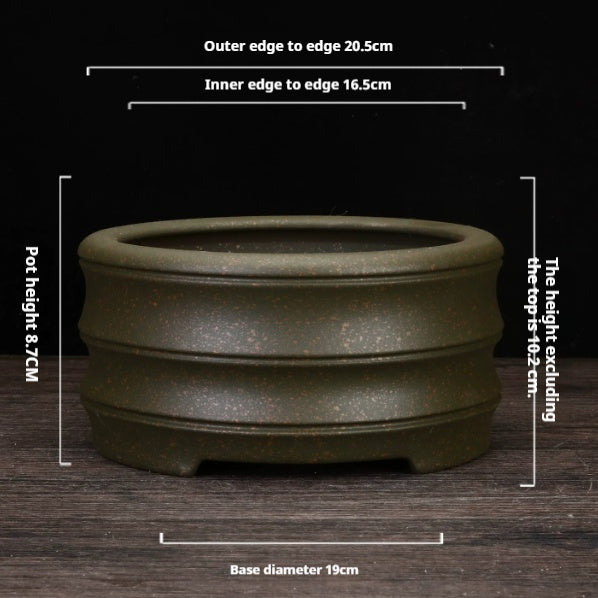Atmungsaktiver Blumentopf aus Yixing-Ton – Bild 4 | LuxeStyle