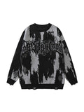 3D Strick-Sweatshirt für Herren
