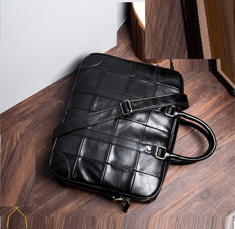 Herren Umhängetasche aus PU-Leder – Bild 2 | LuxeStyle