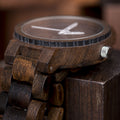 Holz-Armbanduhr, sportlich & personalisiert