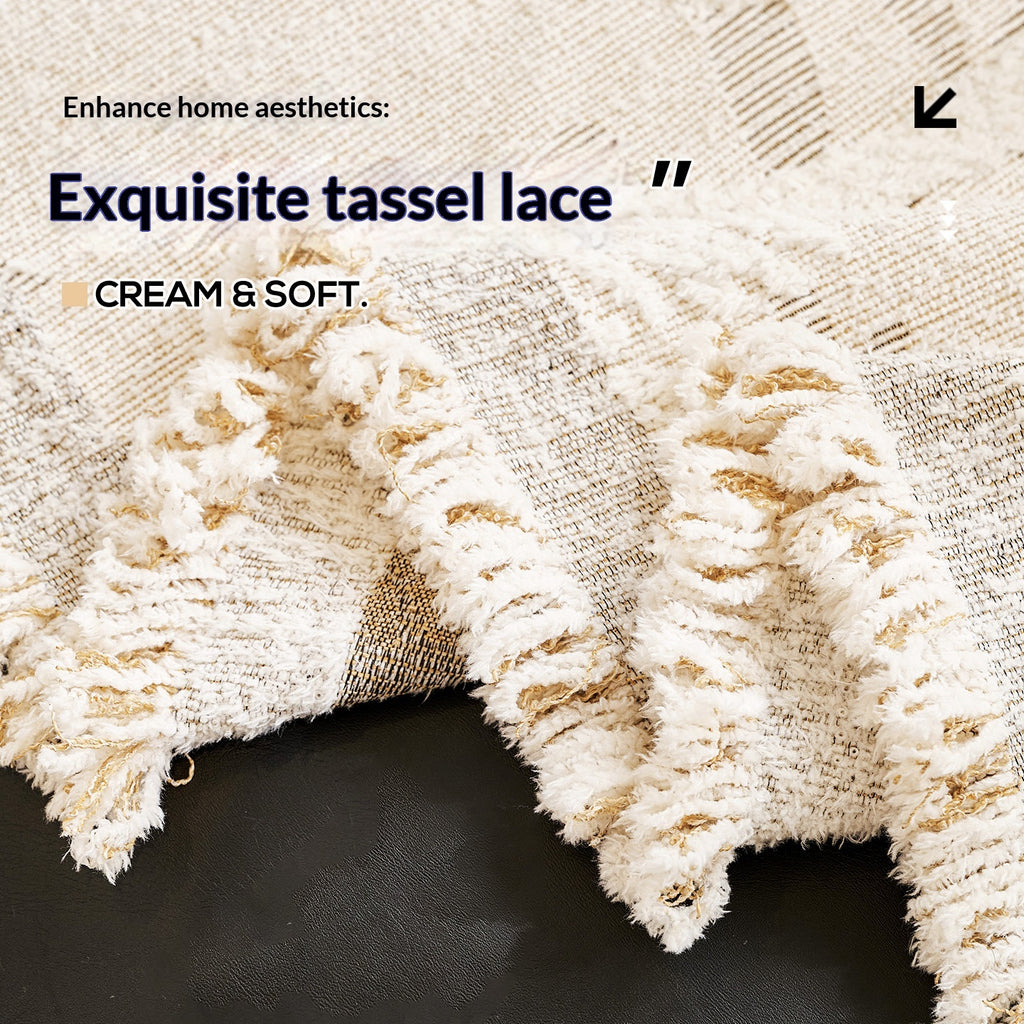 Sofabedeckung Pflanzenmuster, 180x260cm – Bild 6 | LuxeStyle