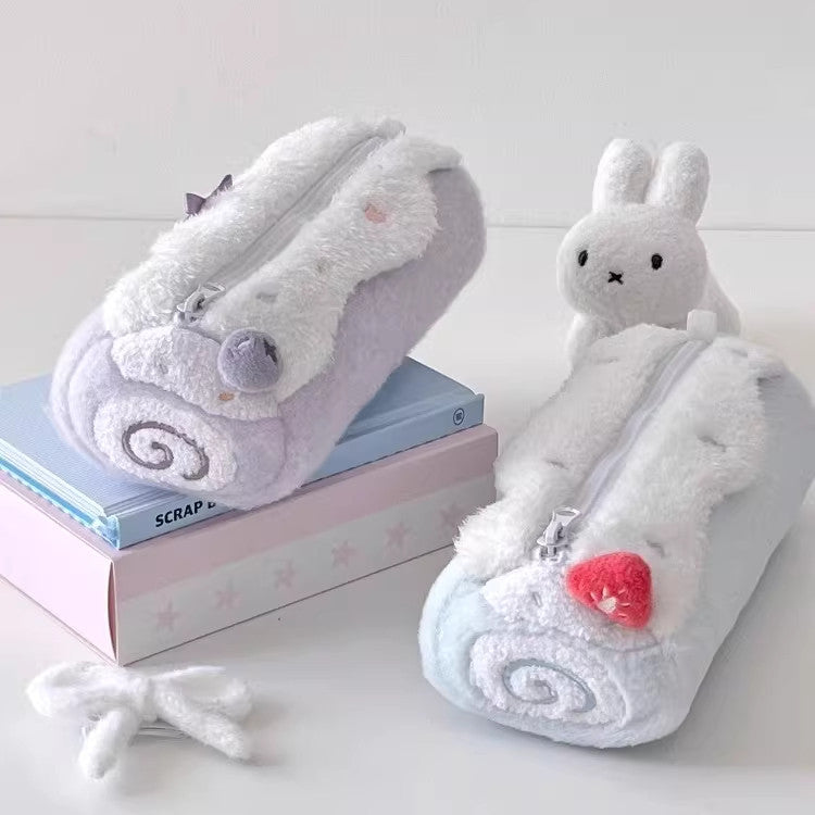 Plüsch-Etui für Stifte und Utensilien | LuxeStyle