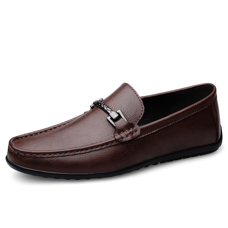 Herren Leder Flats mit weicher Sohle – Bild 3 | LuxeStyle