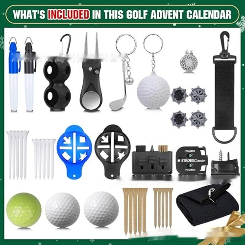Golf Adventskalender 24 Stück – Bild 3 | LuxeStyle