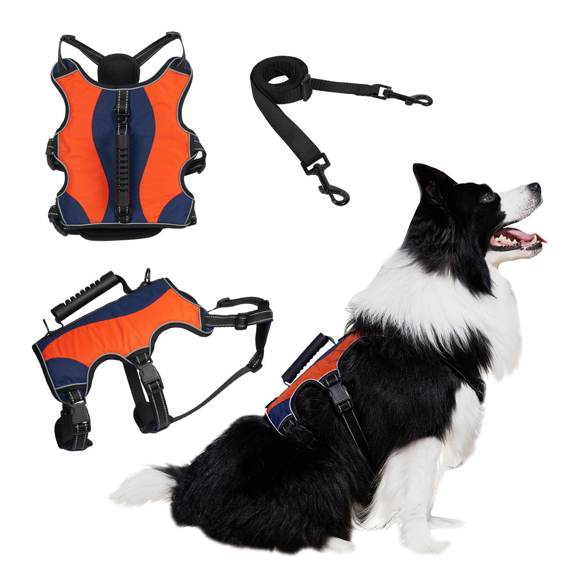 Hunde-Brustgeschirr mit Reflektor – Bild 2 | LuxeStyle