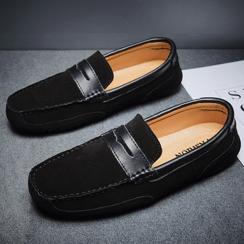 Farbblock-Loafer