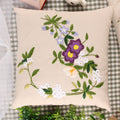 DIY Stickkissenbezug Pflanzen & Blumen | LuxeStyle