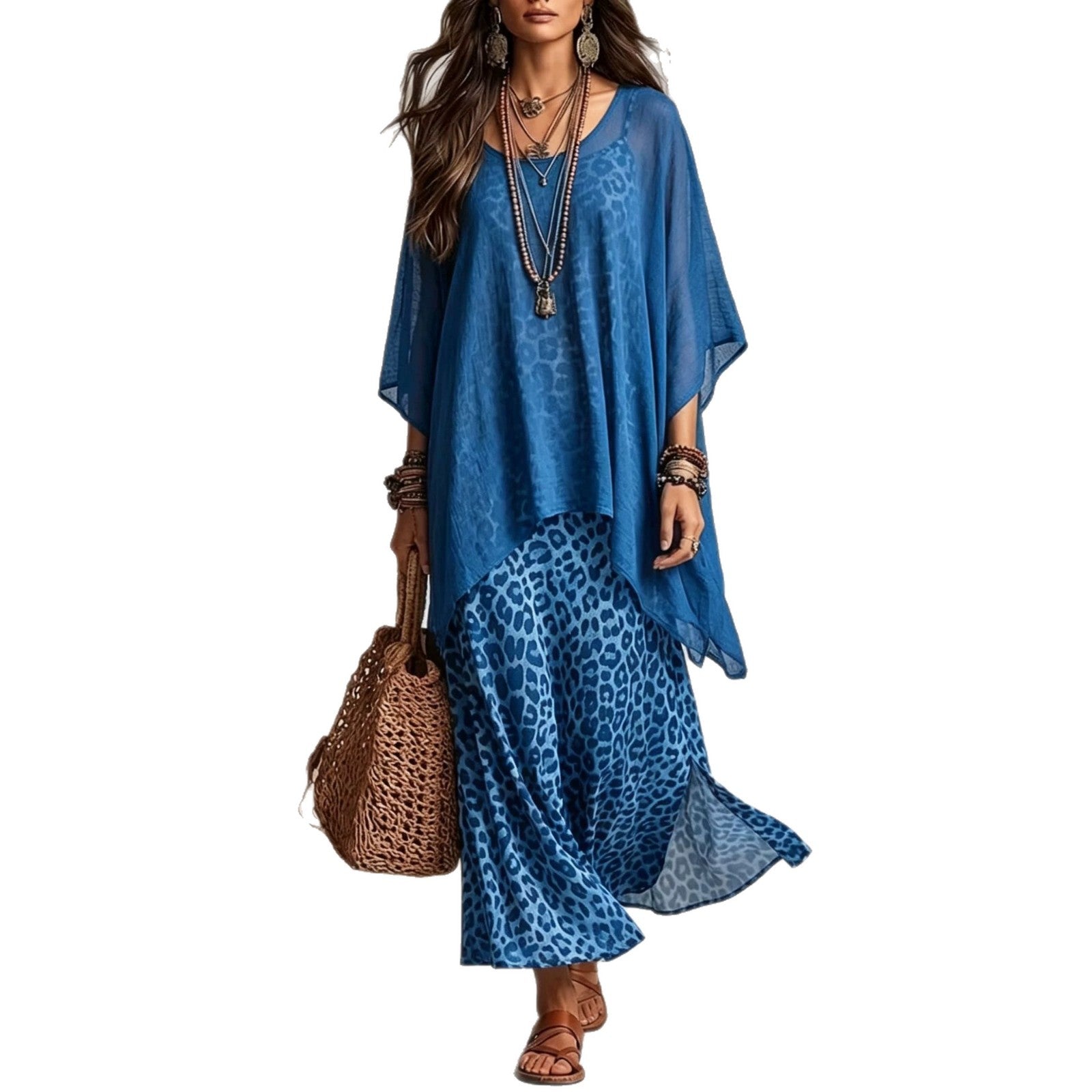Elegantes Leopard-Kleid