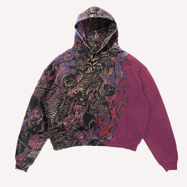 Freizeit-Pullover aus Polyester mit Print