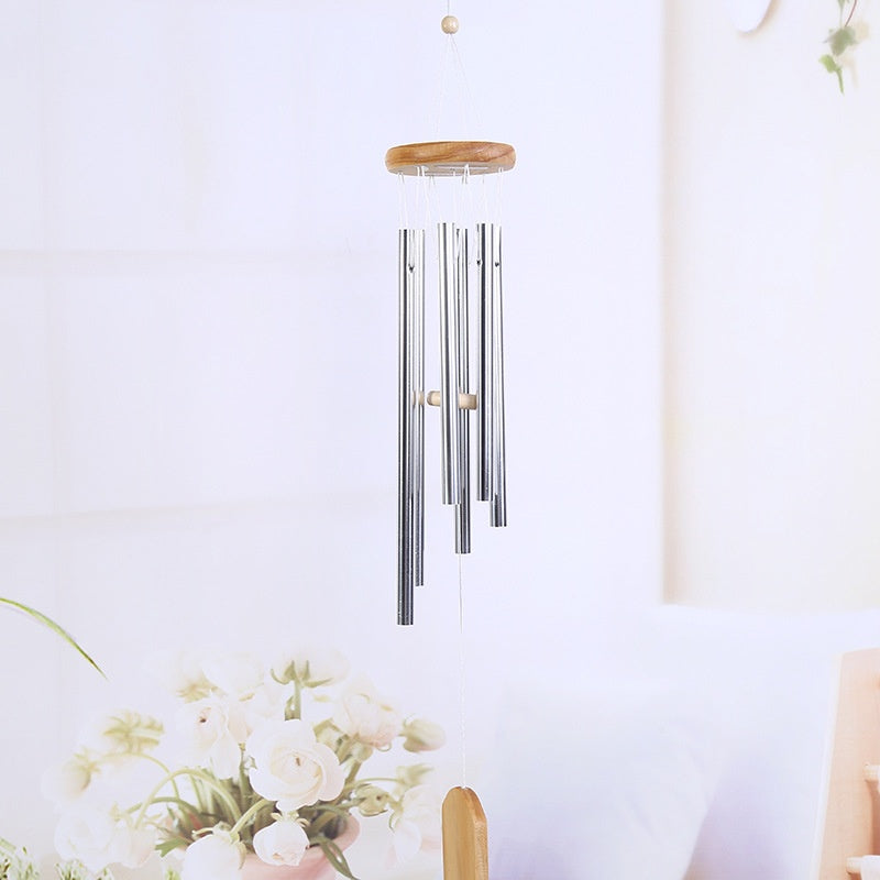 Klassisches Windspiel aus Holz und Metall – Bild 8 | LuxeStyle