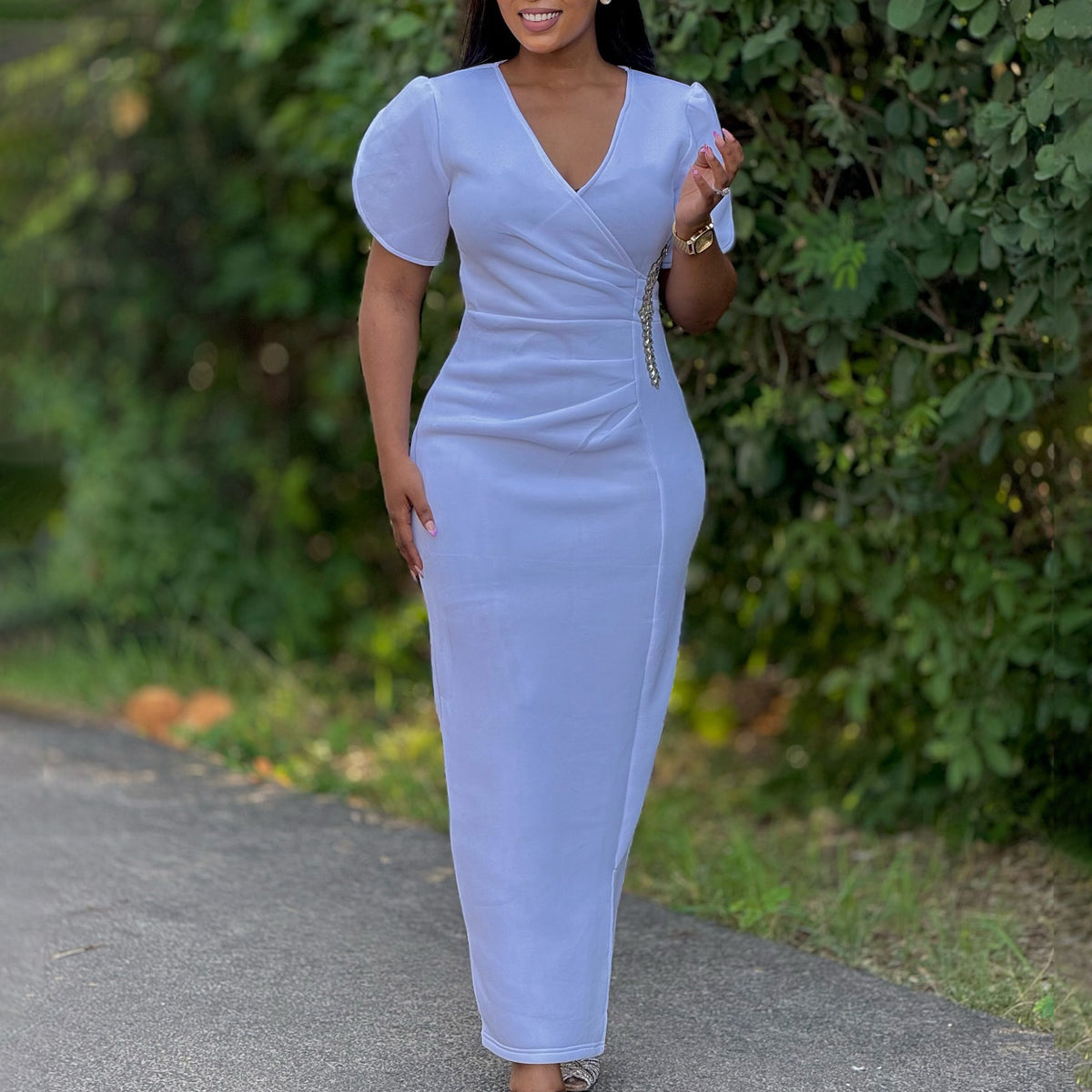Elegantes, figurbetontes Damen-Kleid | LuxeStyle