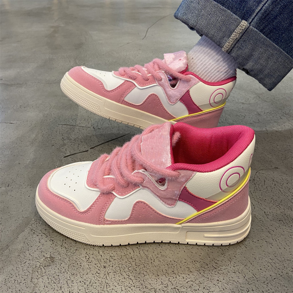Fashion Sneaker mit dicken Sohlen