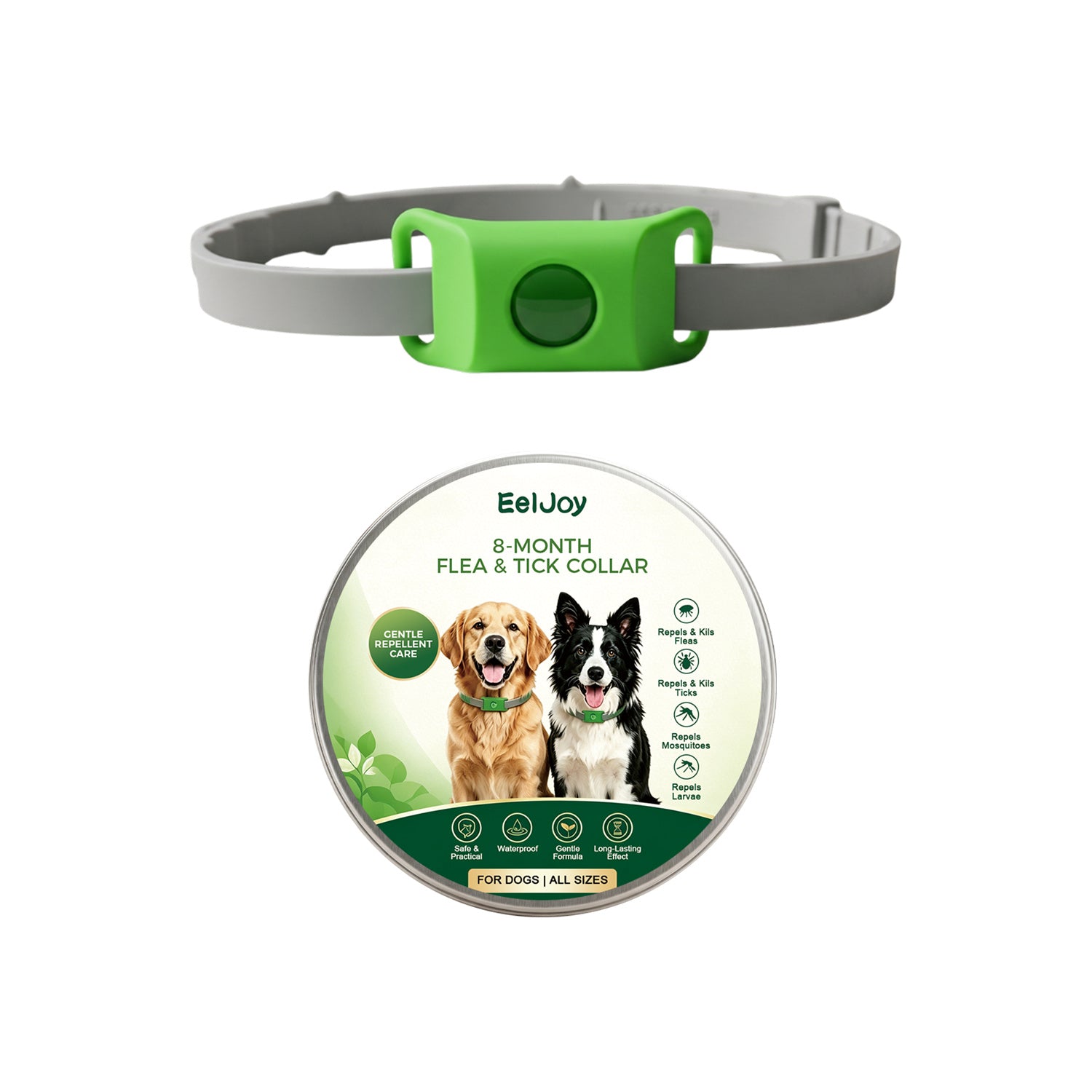 Floh- und Zeckenhalsband für Hunde