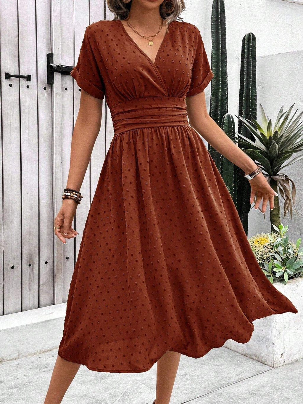 Elegantes A-Linien Sommerkleid – Bild 2 | LuxeStyle