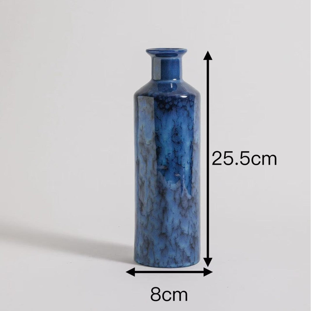 Keramik-Vase Set – 3 Stück, glasiert – Bild 8 | LuxeStyle