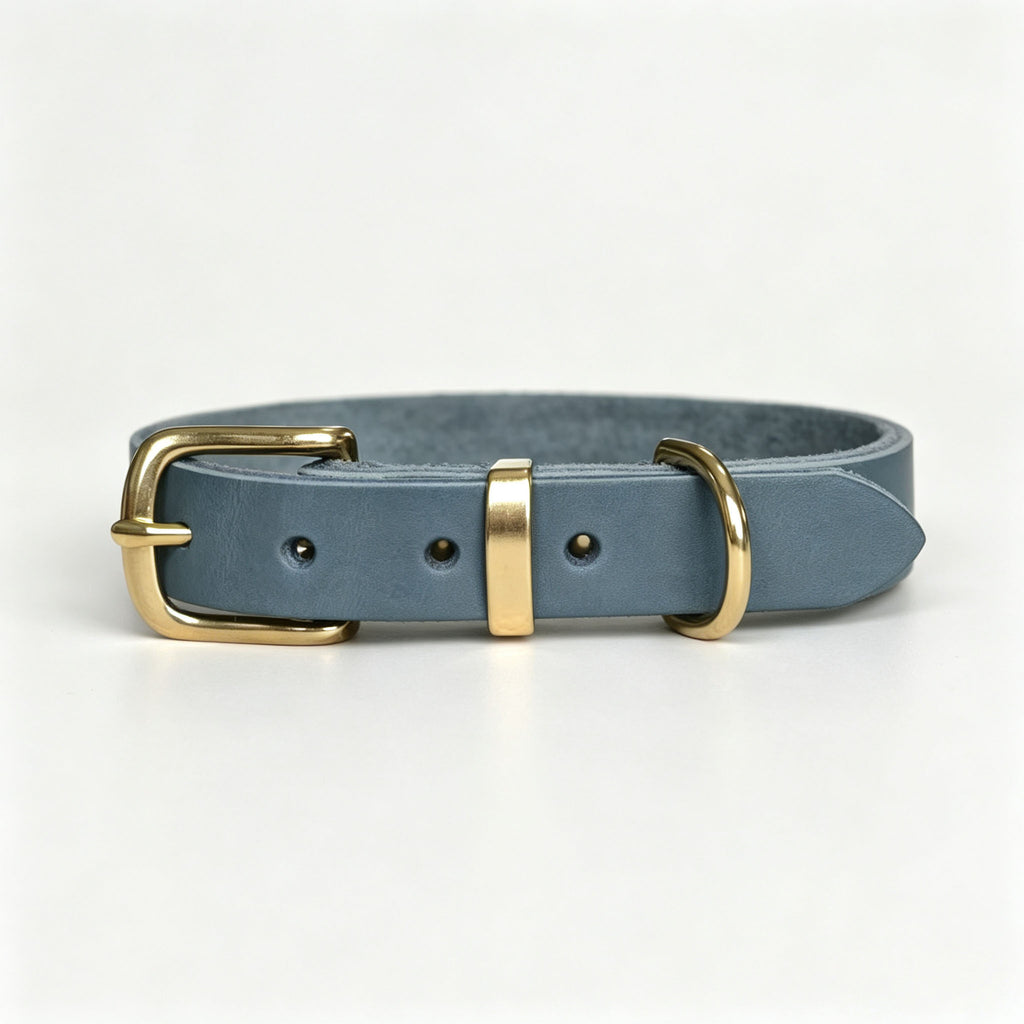 Vintage-Halsband für Haustiere mit Messing