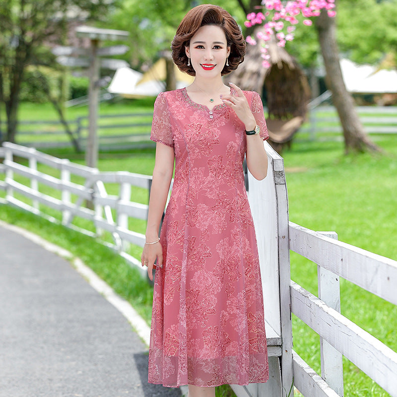 Kurzarm-Sommerkleid für Damen – Bild 8 | LuxeStyle
