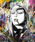 Banksy Graffiti Wandbild
