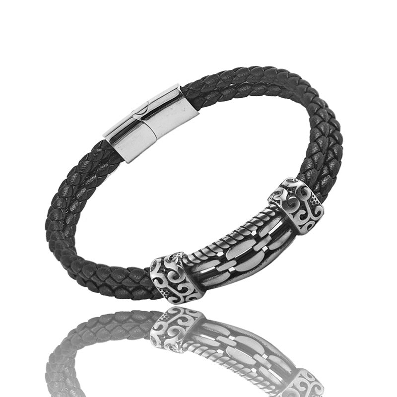 Stahl-Drachenarmband – Bild 4 | LuxeStyle