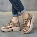 Römische Plattform-Sandalen