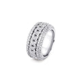 Kubanischer Ring mit Zirkonia | LuxeStyle